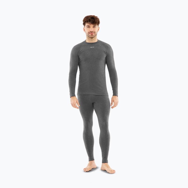 Men's thermal active sweatshirt Viking Tende dark grey 2