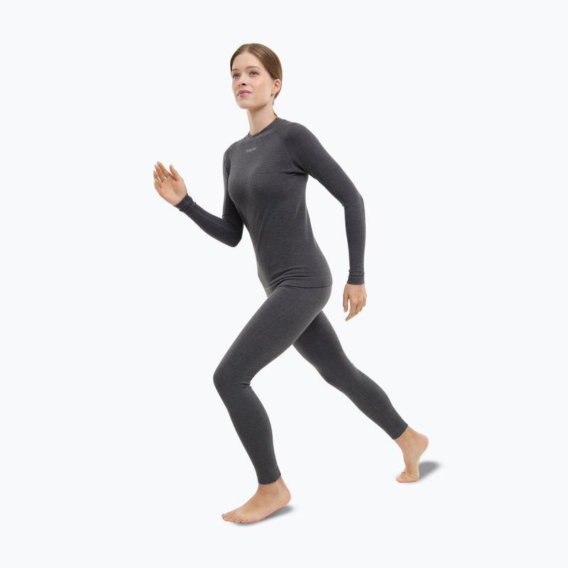 Women's thermal underwear set Viking Tende dark grey 2