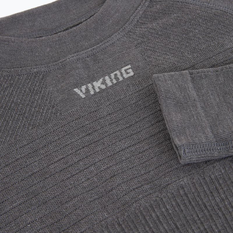 Women's thermal underwear set Viking Tende dark grey 6