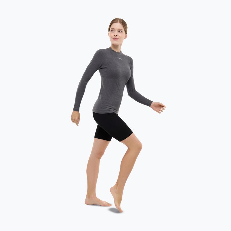 Women's thermal active sweatshirt Viking Tende dark grey 2