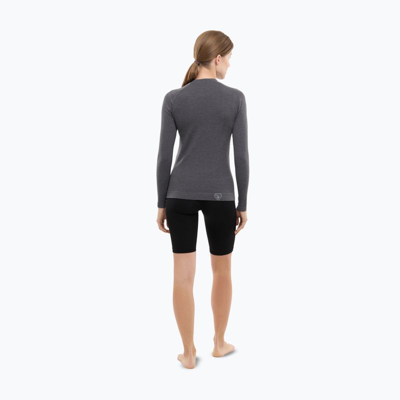 Women's thermal active sweatshirt Viking Tende dark grey 3