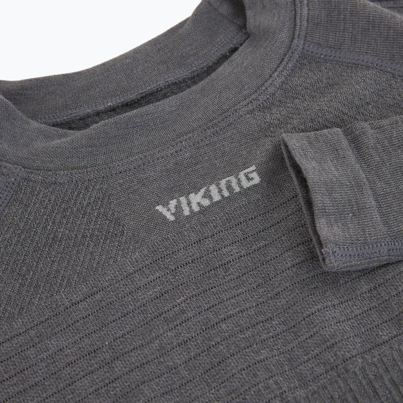Women's thermal active sweatshirt Viking Tende dark grey 4