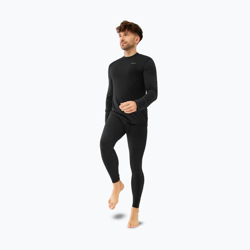 Men's thermal underwear set Viking Novena black 3