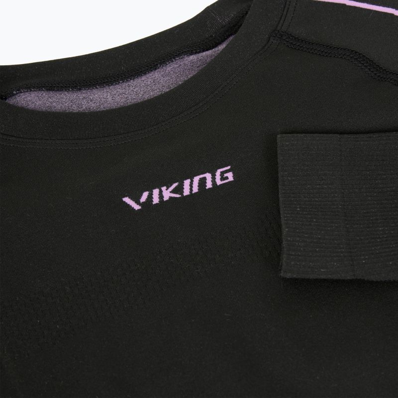 Women's thermal active sweatshirt Viking Etna 2.0 black/purple 4