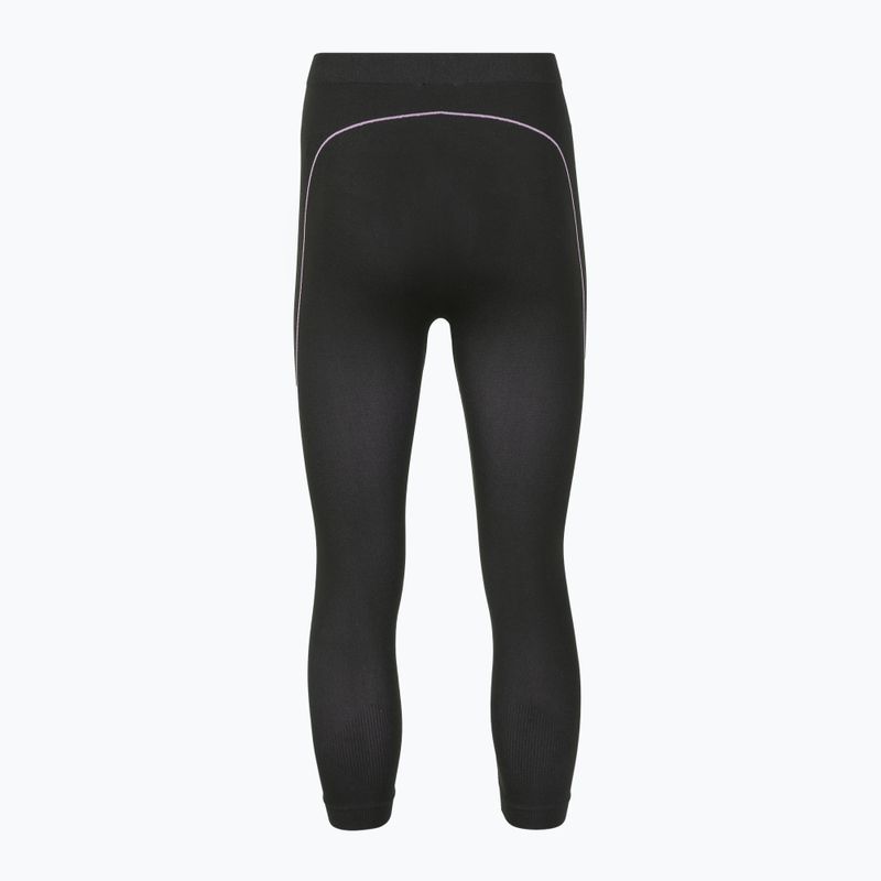 Women's thermal trousers Viking Etna 2.0 3/4 black/purple 8