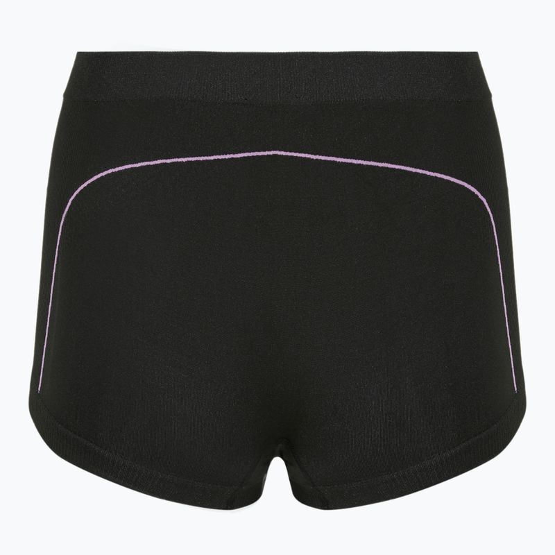Women's thermal boxer briefs Viking Etna 2.0 black/purple 2