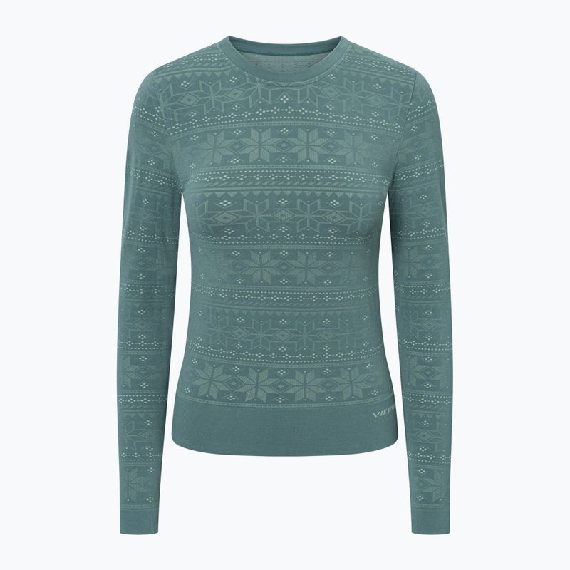 Women's thermal underwear set Viking Sigrid green 8