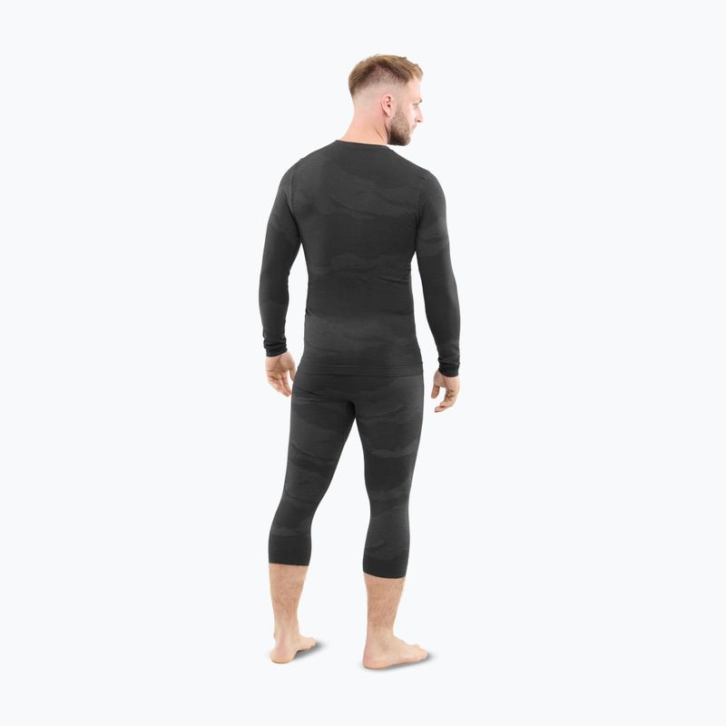 Men's thermal underwear set Viking Gasher 3/4 black 2