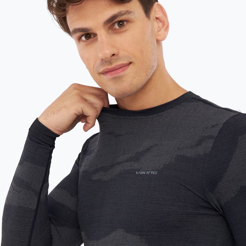 Men's thermal active sweatshirt Viking Gasher black 3