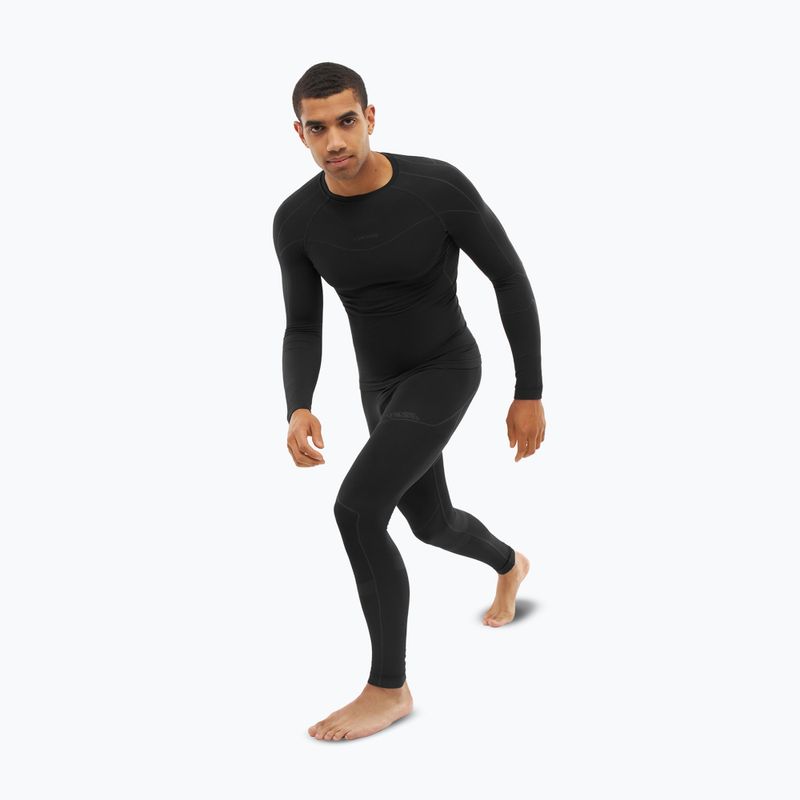 Men's thermal underwear set Viking Gary Base Layer black 2