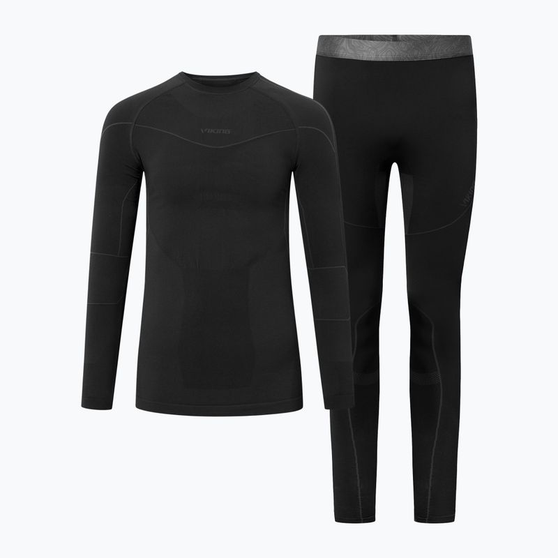 Men's thermal underwear set Viking Gary Base Layer black 7