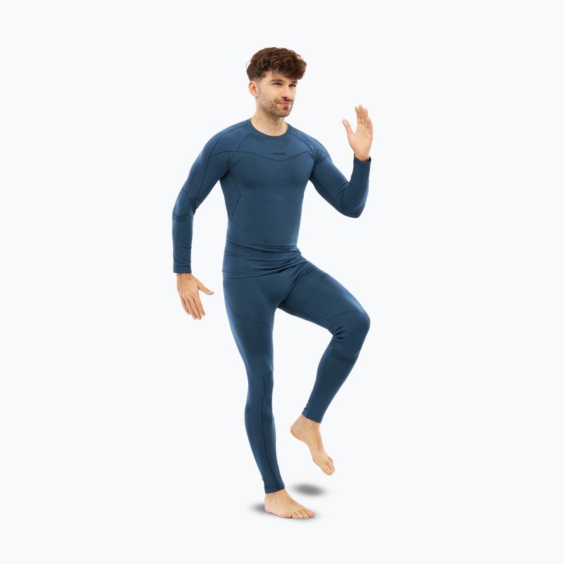 Men's thermal underwear set Viking Gary navy 3
