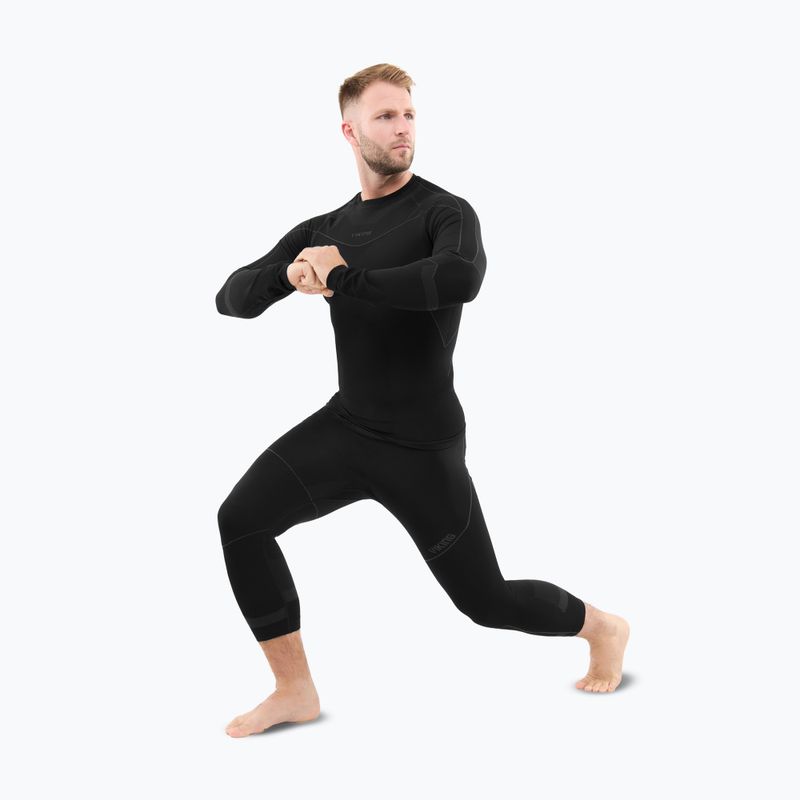 Men's thermal underwear set Viking Gary 3/4 black 2