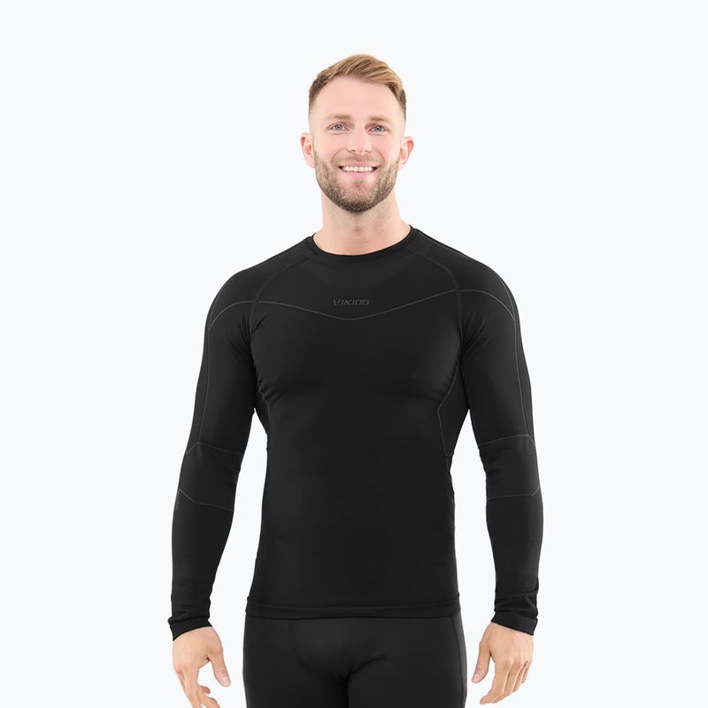 Men's thermal active sweatshirt Viking Gary black