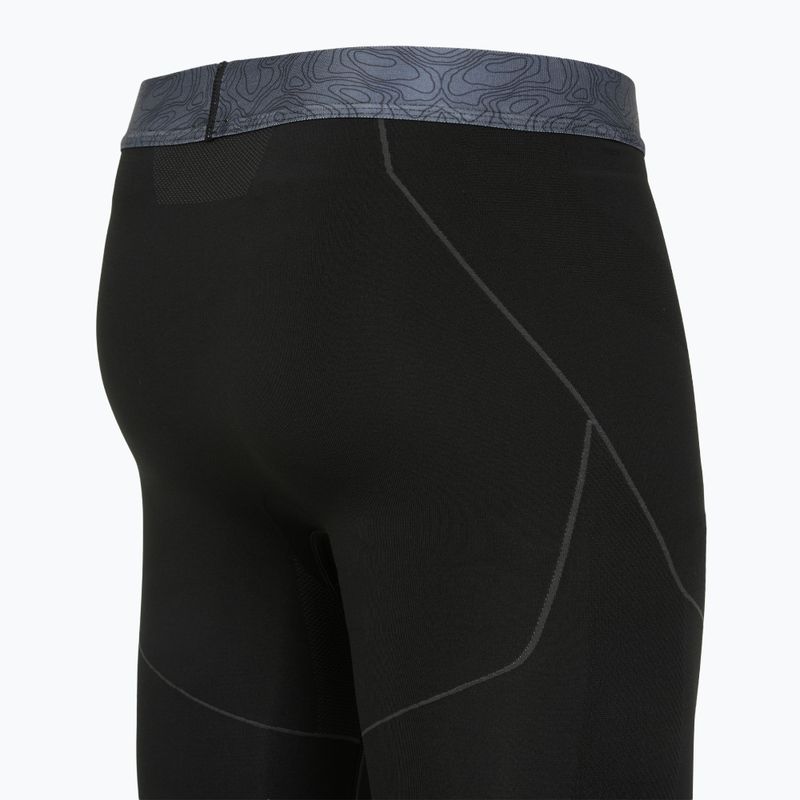 Men's Viking Gary 3/4 thermal trousers black 4