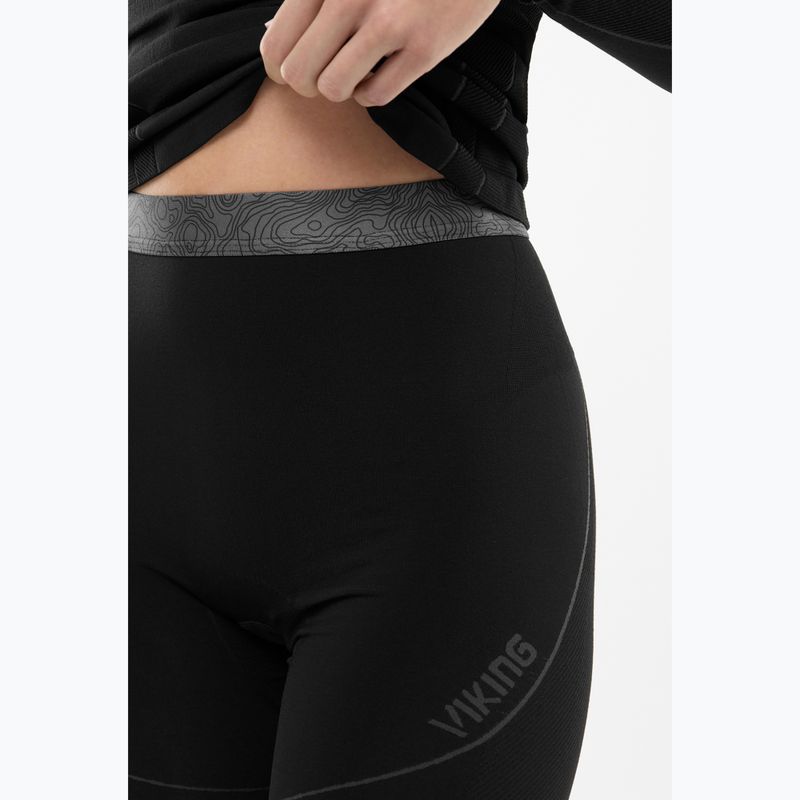 Women's thermal underwear set Viking Gaja 3/4 black 6