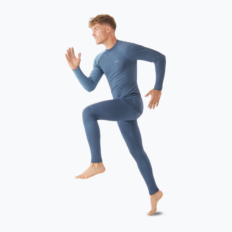 Men's thermal underwear set Viking Mounti navy 5