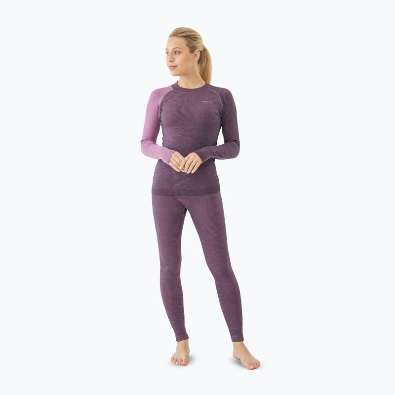 Men's thermal underwear set Viking Mounti purple 4