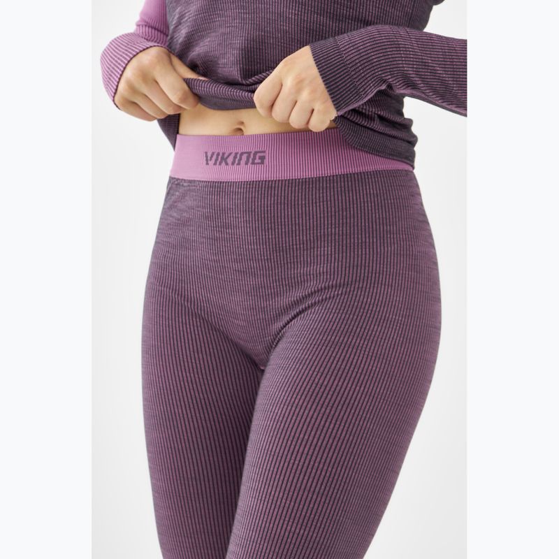 Men's thermal underwear set Viking Mounti purple 9