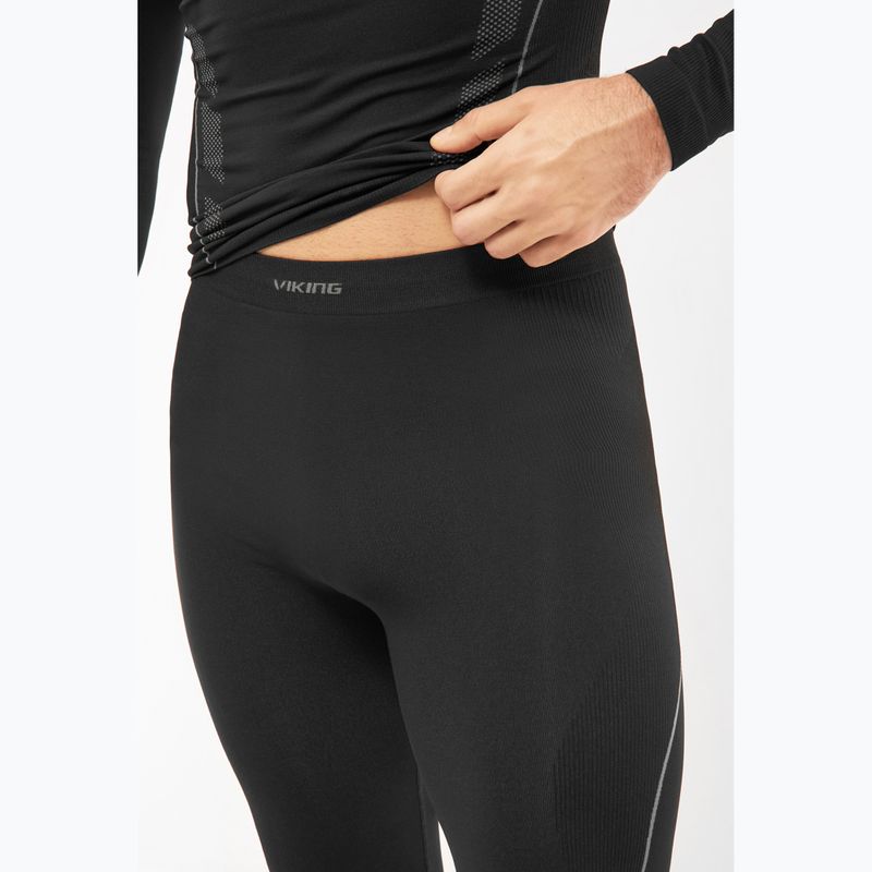 Men's thermal underwear set Viking Eiger 2.0 black/grey 11