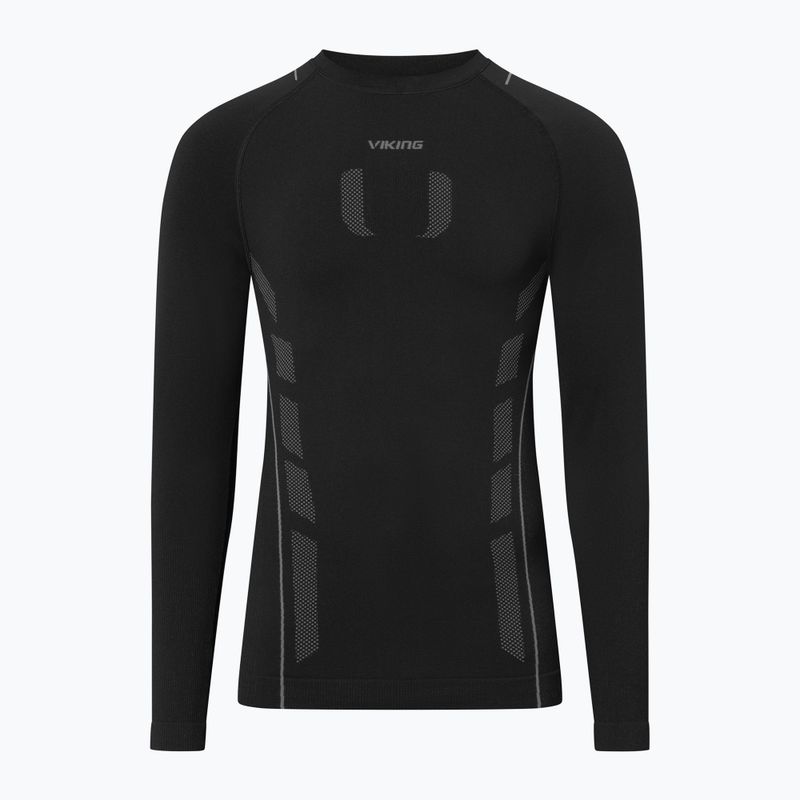 Men's thermal active sweatshirt Viking Eiger 2.0 black/grey