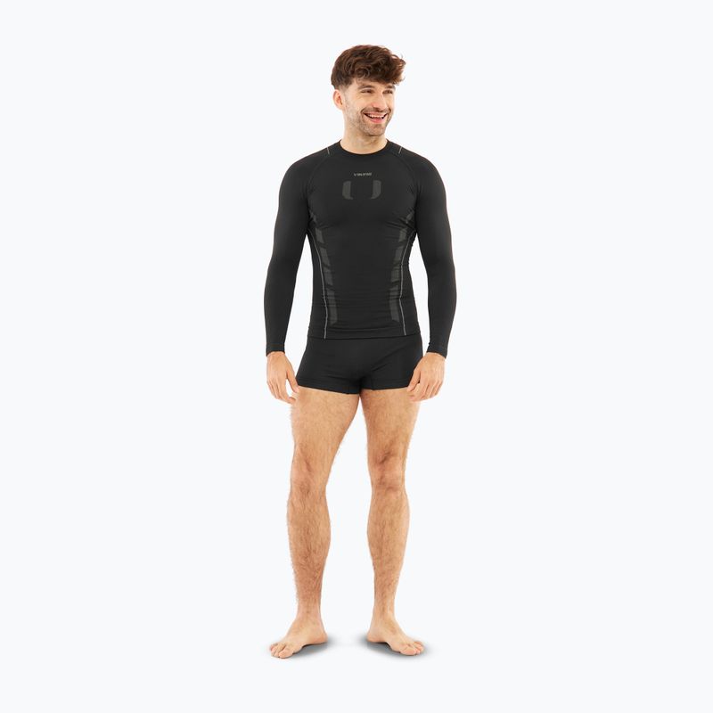 Men's thermal boxer briefs Viking Eiger 2.0 black/grey 3