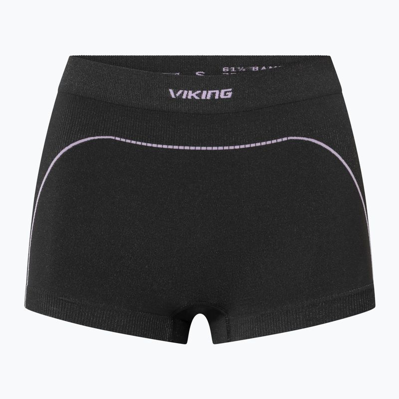 Women's thermal underwear set Viking Eiger 2.0 black/purple 4