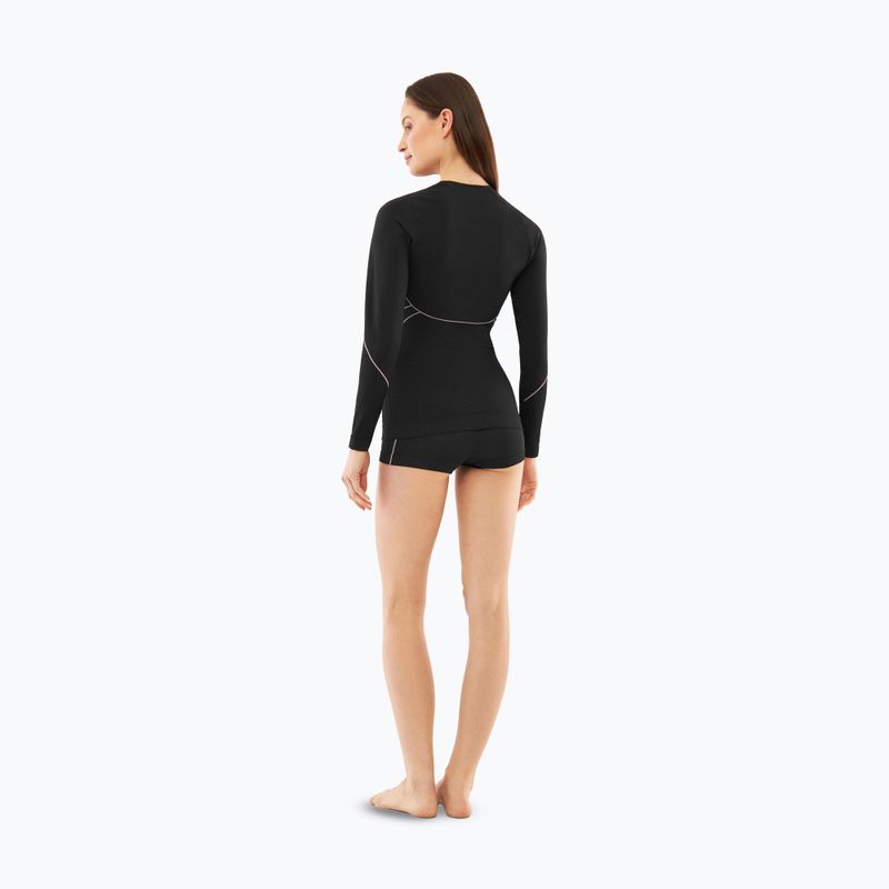 Women's thermal underwear set Viking Eiger 2.0 black/purple 9