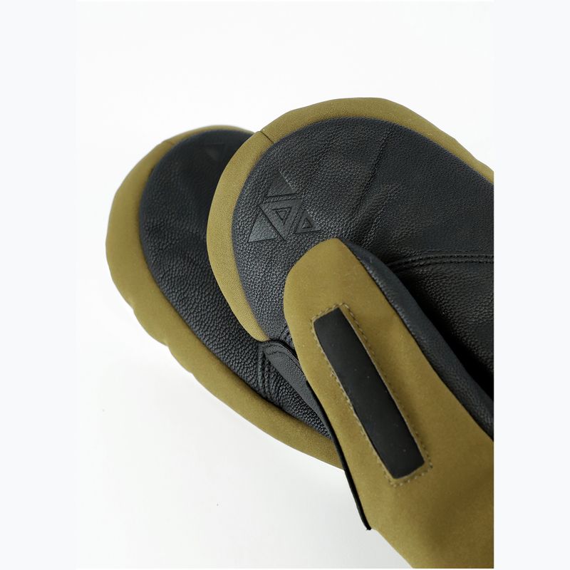 Ski gloves Viking Norvik Pro Mitten Freeride olive/white 5