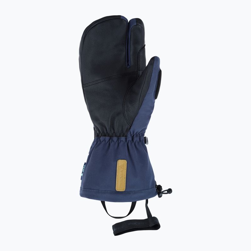 Men's ski gloves Viking Norvik Pro Lobster Freeride navy/beige 3