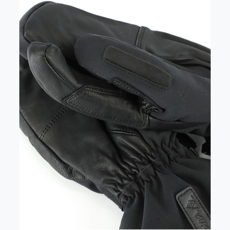 Ski gloves Viking Norvik Pro Lobster Freeride black 4
