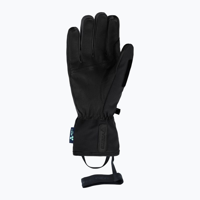 Men's ski gloves Viking Norvik Pro Pipe full black 3