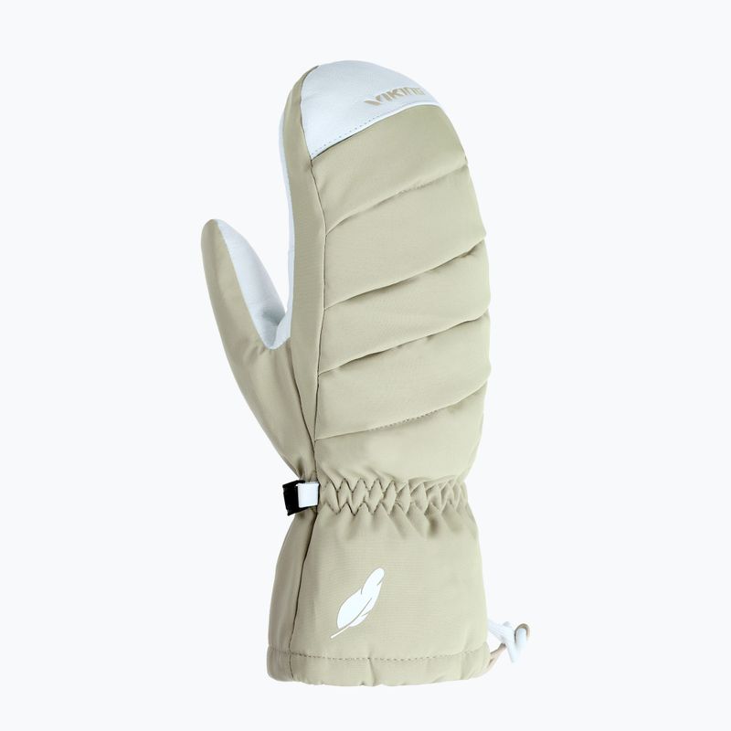 Women's ski gloves Viking Ogama Ski beige 2
