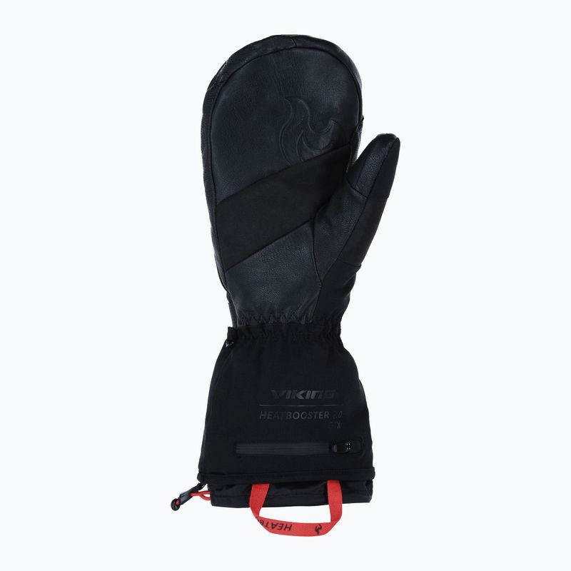 Ski gloves Viking Heatbooster 2.0 Gore-Tex Mitten black 3