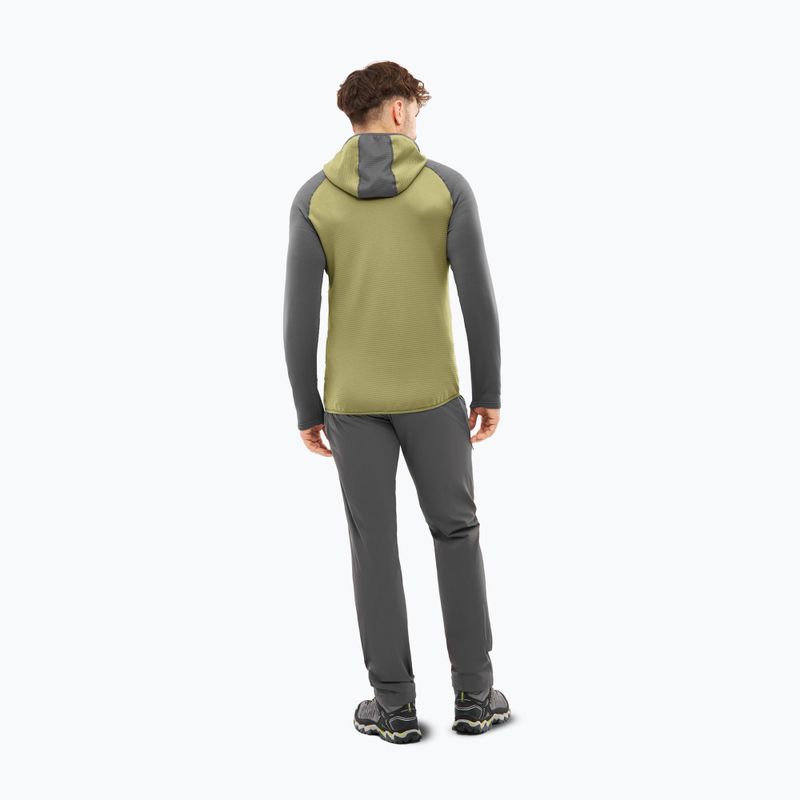 Men's trekking sweatshirt Viking Birger Hoodie olive/dark grey 2