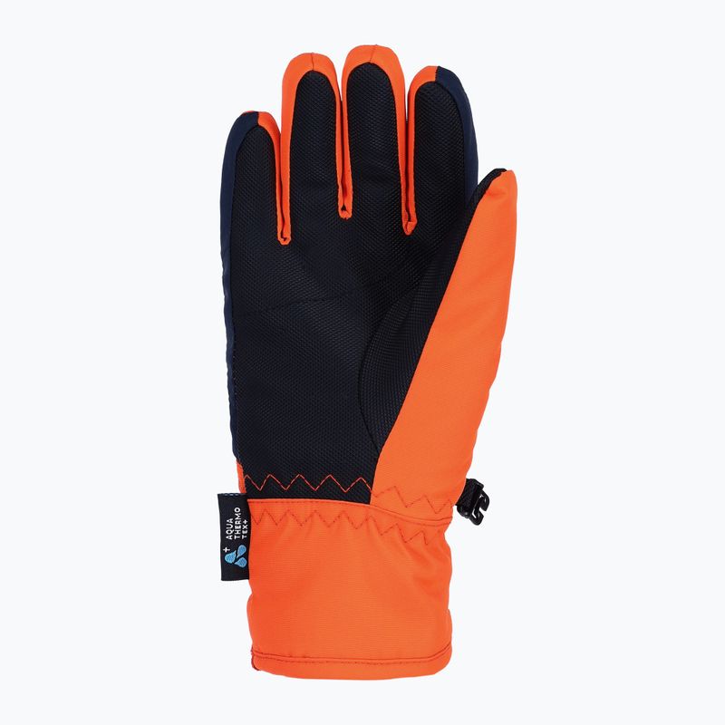 Viking Flinx Children's ski gloves orange/navy 2