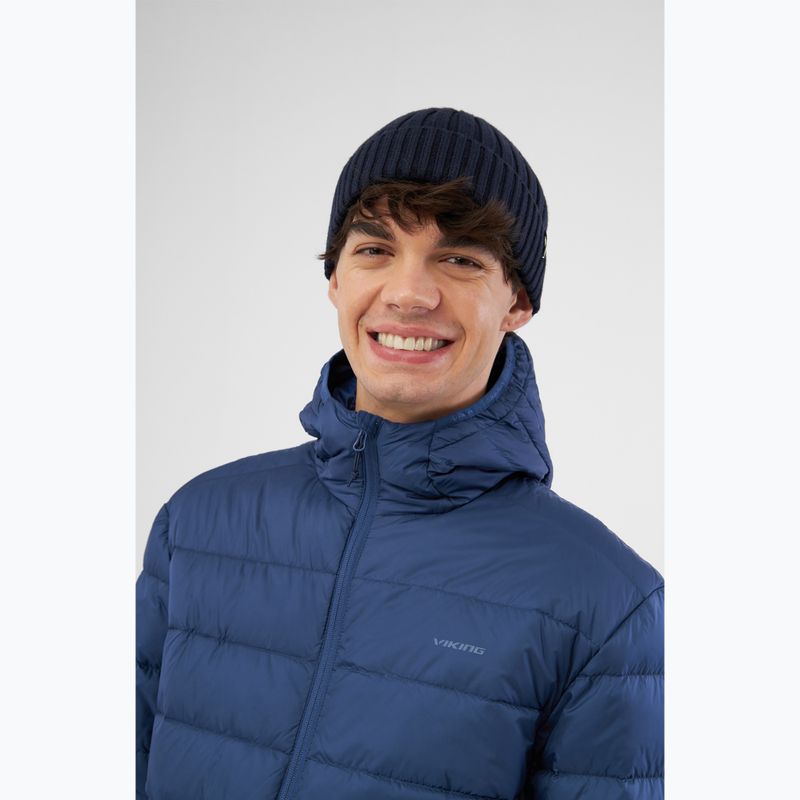 Men's down jacket Viking Rovi navy 4