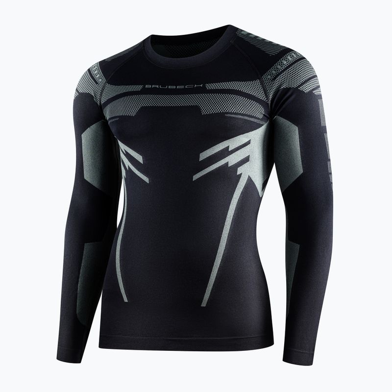 Men's thermal active sweatshirt Brubeck Dry black/graphite 3