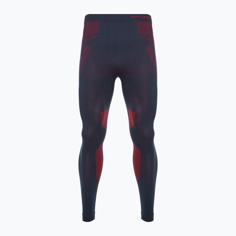 Men's thermal pants Brubeck LE13270 Dry dark blue/red 3