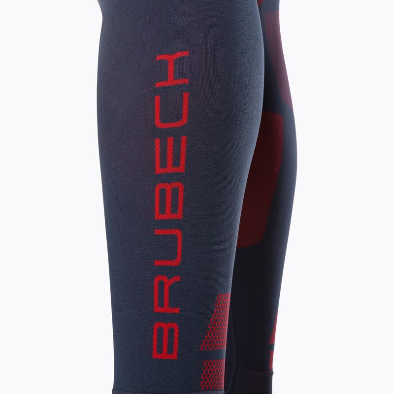 Men's thermal pants Brubeck LE13270 Dry dark blue/red 5