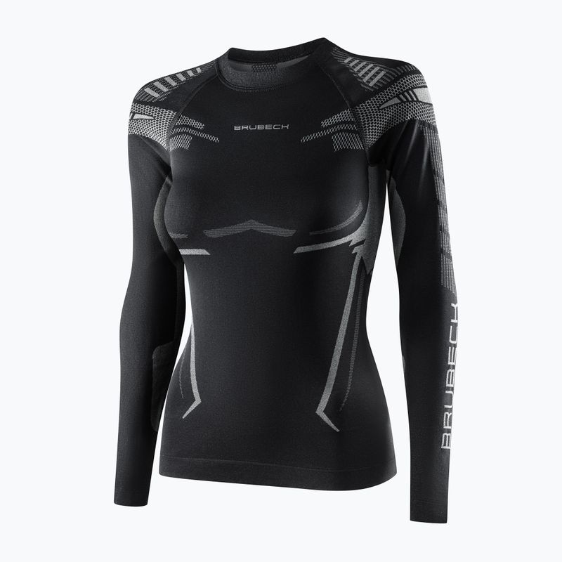 Women's thermal active sweatshirt Brubeck Dry black/graphite 3