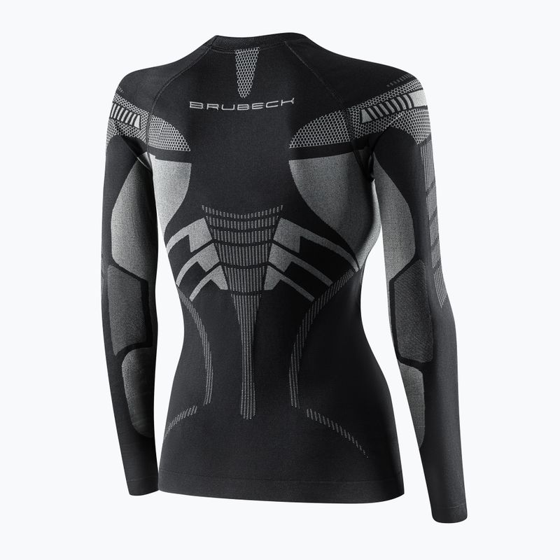 Women's thermal active sweatshirt Brubeck Dry black/graphite 4