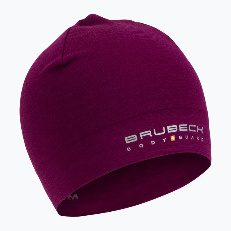 Brubeck Extreme Wool thermal cap maroon HM10180