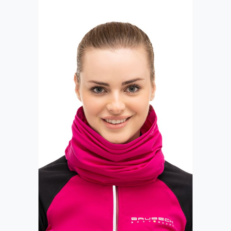 Multifunctional snood Brubeck KM1035 Athletic fuchsia 2