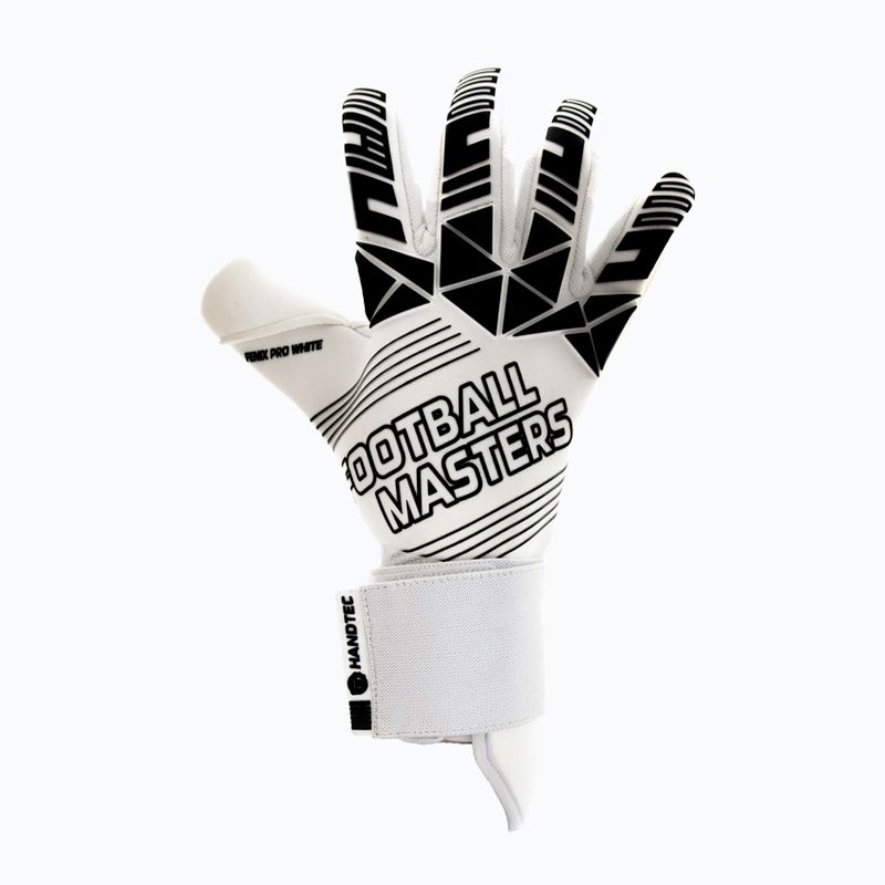 Football Masters Fenix Pro goalkeeper gloves white 1174-4 5