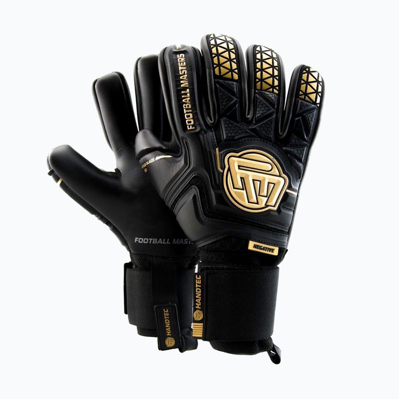 Football Masters Voltage Plus NC v 4.0 goalkeeping gloves black and gold 1169-4 4