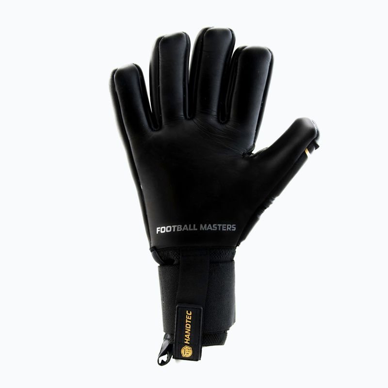 Football Masters Voltage Plus NC v 4.0 goalkeeping gloves black and gold 1169-4 6