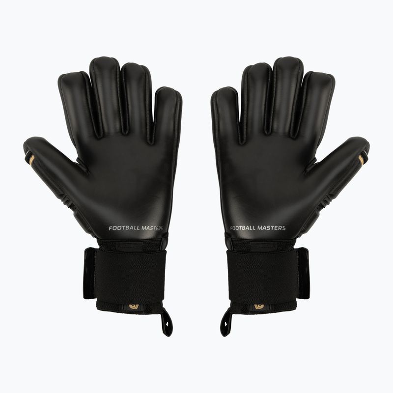 Football Masters Voltage Plus NC v 4.0 children's goalkeeping gloves black 1190-3 2