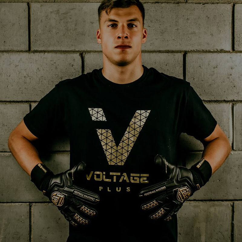 Football Masters Voltage Plus RF v 4.0 children's goalkeeping gloves black 1191-1 7