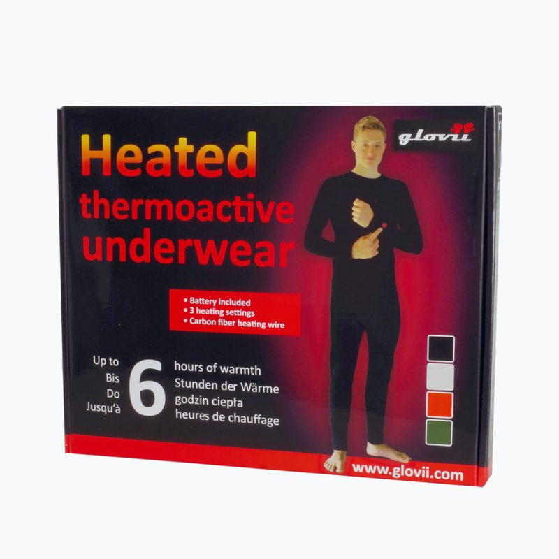 Glovii GJ1 heated sweatshirt black 9